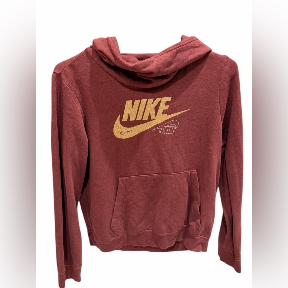 Nike Hoodie Cowl Neck Pullover Sweatshirt Casual Sportswear Size Small